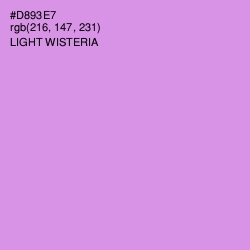 #D893E7 - Light Wisteria Color Image