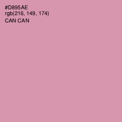 #D895AE - Can Can Color Image