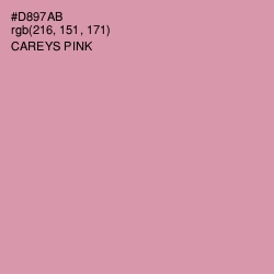 #D897AB - Careys Pink Color Image