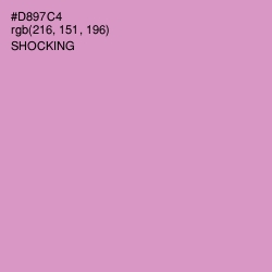 #D897C4 - Shocking Color Image