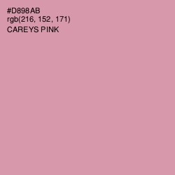 #D898AB - Careys Pink Color Image