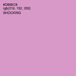 #D898C8 - Shocking Color Image