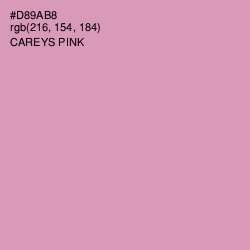#D89AB8 - Careys Pink Color Image