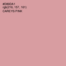 #D89DA1 - Careys Pink Color Image