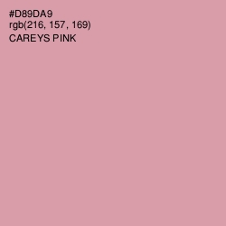 #D89DA9 - Careys Pink Color Image