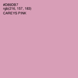 #D89DB7 - Careys Pink Color Image