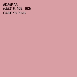 #D89EA3 - Careys Pink Color Image