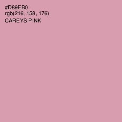 #D89EB0 - Careys Pink Color Image