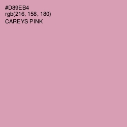 #D89EB4 - Careys Pink Color Image