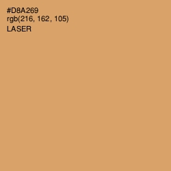 #D8A269 - Laser Color Image