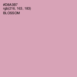 #D8A3B7 - Blossom Color Image