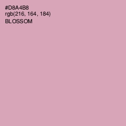 #D8A4B8 - Blossom Color Image