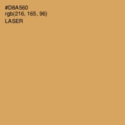 #D8A560 - Laser Color Image