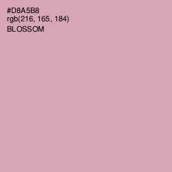 #D8A5B8 - Blossom Color Image