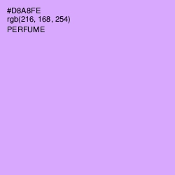 #D8A8FE - Perfume Color Image