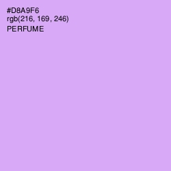 #D8A9F6 - Perfume Color Image