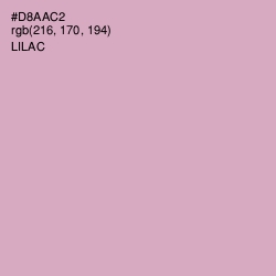 #D8AAC2 - Lilac Color Image