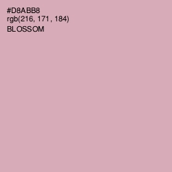 #D8ABB8 - Blossom Color Image