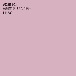 #D8B1C1 - Lilac Color Image