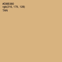 #D8B380 - Tan Color Image