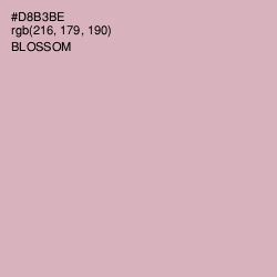 #D8B3BE - Blossom Color Image