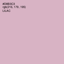 #D8B3C3 - Lilac Color Image