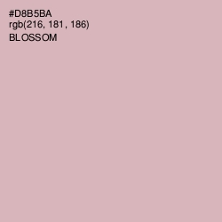 #D8B5BA - Blossom Color Image