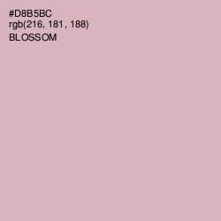 #D8B5BC - Blossom Color Image