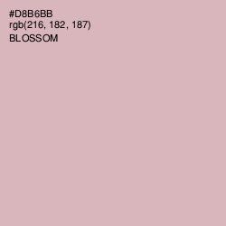 #D8B6BB - Blossom Color Image