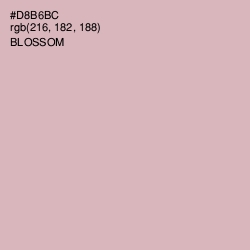 #D8B6BC - Blossom Color Image