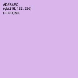 #D8B6EC - Perfume Color Image