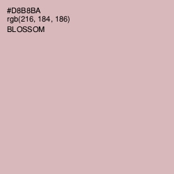#D8B8BA - Blossom Color Image