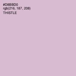 #D8BBD0 - Thistle Color Image