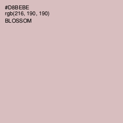 #D8BEBE - Blossom Color Image