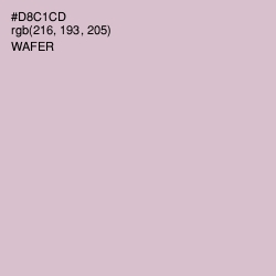 #D8C1CD - Wafer Color Image