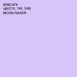 #D8C4F8 - Moon Raker Color Image