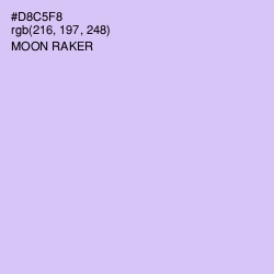 #D8C5F8 - Moon Raker Color Image