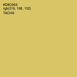 #D8C666 - Tacha Color Image