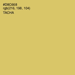 #D8C668 - Tacha Color Image