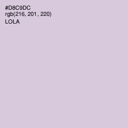 #D8C9DC - Lola Color Image