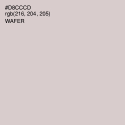 #D8CCCD - Wafer Color Image