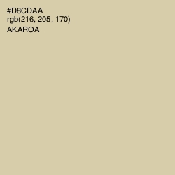 #D8CDAA - Akaroa Color Image