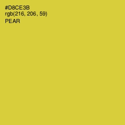 #D8CE3B - Pear Color Image