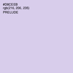 #D8CEEB - Prelude Color Image