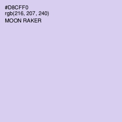 #D8CFF0 - Moon Raker Color Image