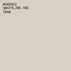 #D8D0C0 - Tana Color Image