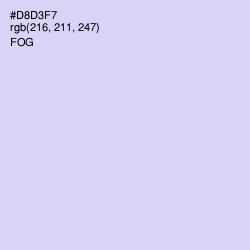 #D8D3F7 - Fog Color Image