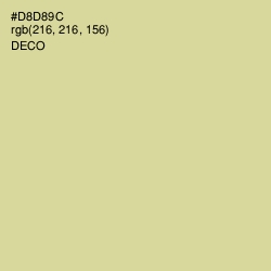 #D8D89C - Deco Color Image