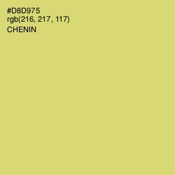 #D8D975 - Chenin Color Image