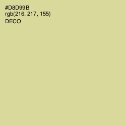 #D8D99B - Deco Color Image